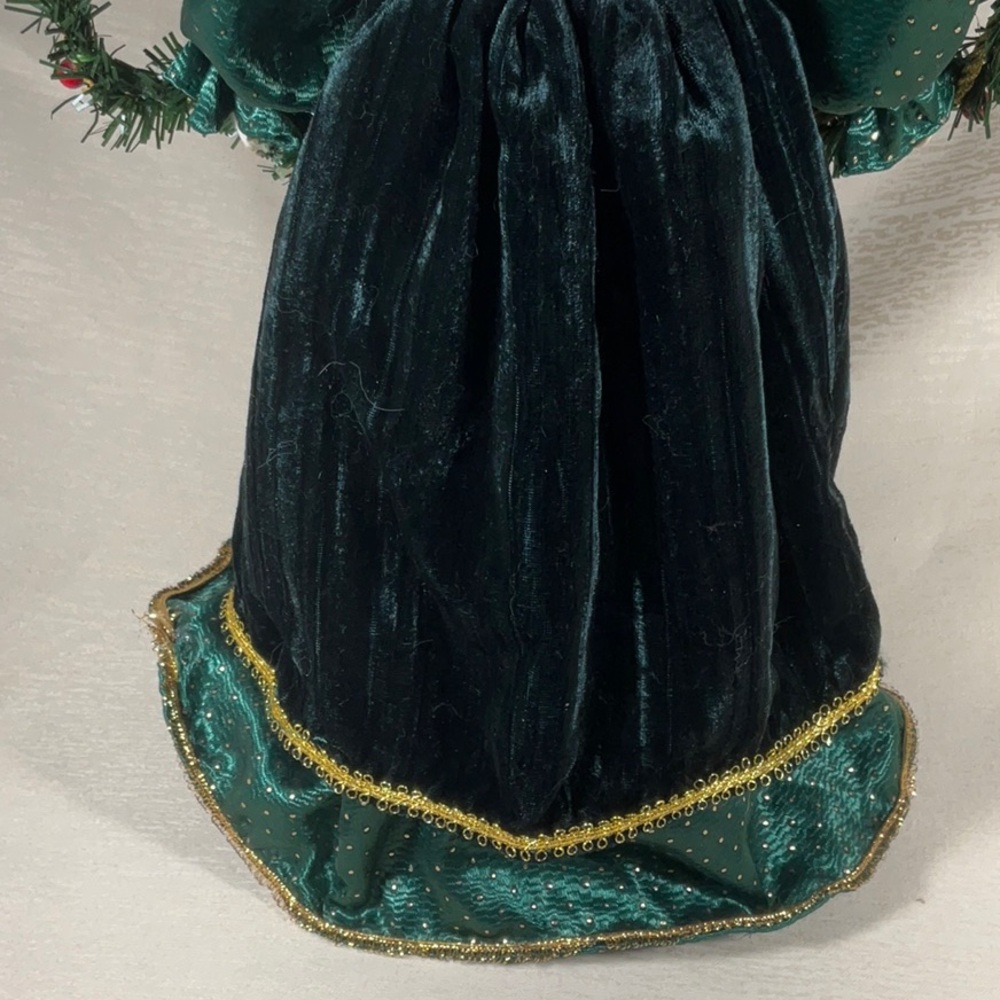 16” Porcelain Angel Tree Topper - Picture 7 of 13